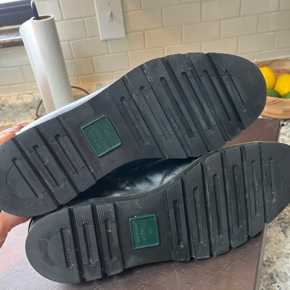 Gucci Mens Combat Boots